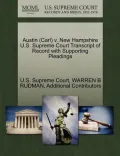 Austin (Carl) V. New Hampshire U.S. Supreme Court Transcript of Record with Supporting Pleadings