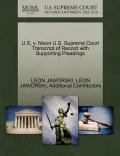U.S. V. Nixon U.S. Supreme Court Transcript of Record with Supporting Pleadings