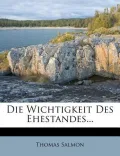 Die Wichtigkeit Des Ehestandes...