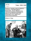 Francis A. Lazenby, Suing on Behalf of Himself Etc., Plaintiff-Appellant-Respondent, John B. Ramsey, et al., Intervenors-Appellants-Respondents, Again