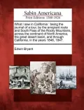 What I Saw in California
