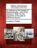 An Address to the People of Massachusetts