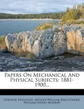 Papers on Mechanical and Physical Subjects