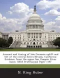 Amount and Timing of Late Cenozoic Uplift and Tilt of the Central Sierra Nevada, California