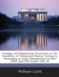 Geologic and Engineering Constraints on the Feasibility of Clandestine Nuclear Testing by Decoupling in Large Underground Cavities