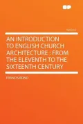 An Introduction to English Church Architecture