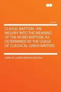 Classic Baptism