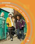 Book cover of Foundations of Education