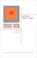 Credit Risk: Pricing, Measurement, and Management