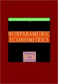 Nonparametric Econometrics: Theory and Practice