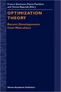 Optimization Theory