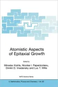 Atomistic Aspects of Epitaxial Growth