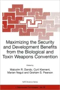 Maximising the Security and Development Benefits from the Biological and Toxin Weapons