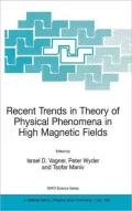 Recent Trends in Theory of Physical Phenomena in High Magnetic Fields