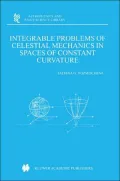 Integrable Problems of Celestial Mechanics in Spaces of Constant Curvature