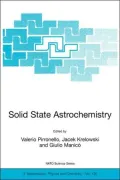 Solid State Astrochemistry