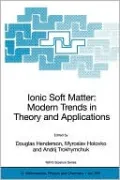Ionic Soft Matter: Modern Trends in Theory and Applications