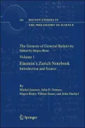 The Genesis of General Relativity: Sources and Interpretations
