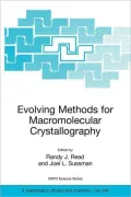 Evolving Methods for Macromolecular Crystallography: The Structural Path to the Understanding of the Mechanism of Action of Cbrn Agents