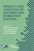Design and Analysis of Distributed Embedded Systems