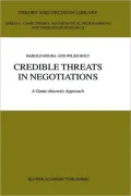 Credible Threats in Negotiations