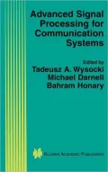Advanced Signal Processing for Communication Systems(International Series in Engineering and Computer Science)