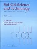 Sol-Gel Science and Technology Topics in Fundamental Research and Applications
