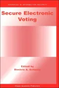 Secure Electronic Voting
