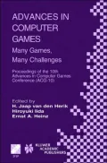 Advances In Computer Games Many Games, Many Challenges