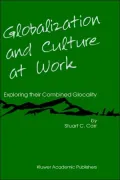 Globalization And Culture At Work