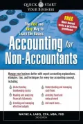 Book cover of Accounting for Non-Accountants: The Fast and Easy Way to Learn the Basics