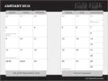 2012 The Naked Roommate Engagement Calendar