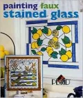 Painting Faux Stained Glass