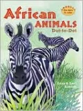 African Animals Dot-to-Dot: Connect the Dots & Color