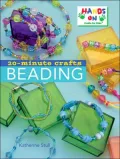Book cover of 20-Minute Crafts: Beading