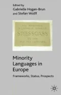 Minority Languages In Europe