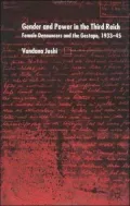 Gender And Power In The Third Reich