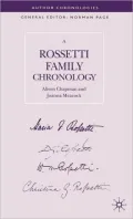 Rossetti Family Chronology