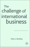 The Challenge Of International Business