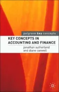 Key Concepts in Accounting and Finance