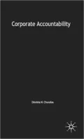 Corporate Accountability: With Case Studies in Pension Funds and in the Banking Industry
