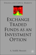 Exchange Traded Funds as an Investment Option
