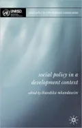 Social Policy In A Development Context