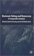 Electronic Voting and Democracy: A Comparative Analysis