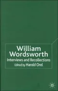 William Wordsworth: Interviews and Recollections (Interviews and Recollections Series)