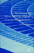 The Sociology Of African American Language