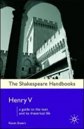 Henry V (Shakespeare Handbooks Series)