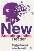 New Sociolinguistics Reader