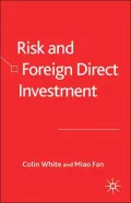 Risk And Foreign Direct Investment