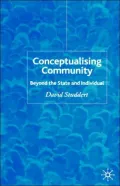 Conceptualising Community